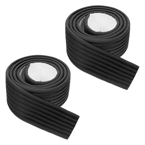 Durable black foam ladder pads - black,