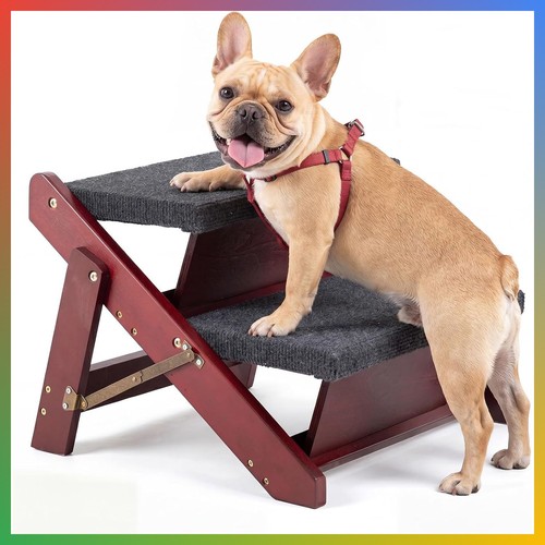 Wooden pet stairs step - 2,