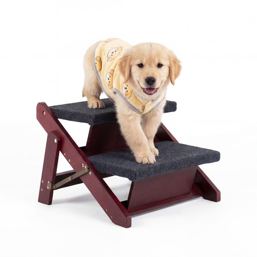 Wooden pet stairs steps - stairs/pet,