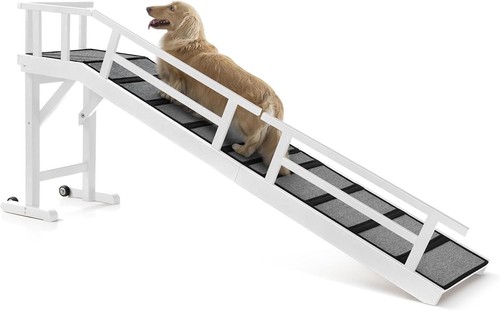 Wooden dog ramp for - for, bed
