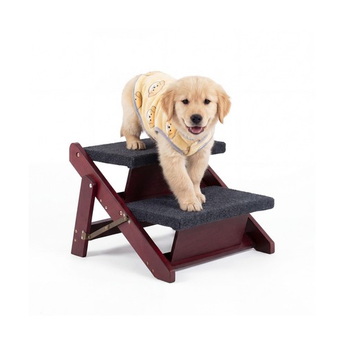 Mewang wooden pet stairs - mewang, stairs/pet
