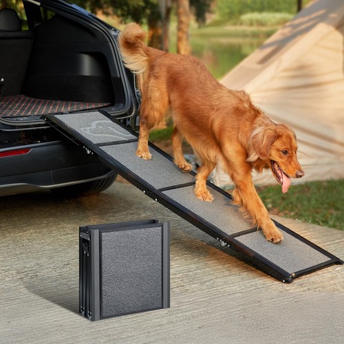 Dog ramp for cars - dog, 63"