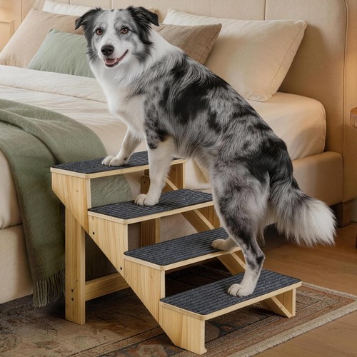 Step dog stairs natural - stairs,